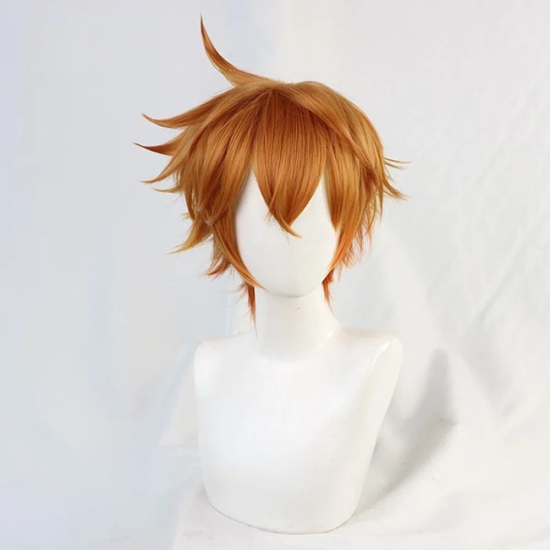 Genshin Impact Tartaglia Cosplay Wig Brown Gradient Wig N00417 One Size